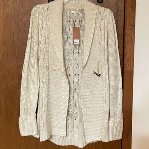 Sonoma Life+Style Knit Cardigan Sweater Robe
